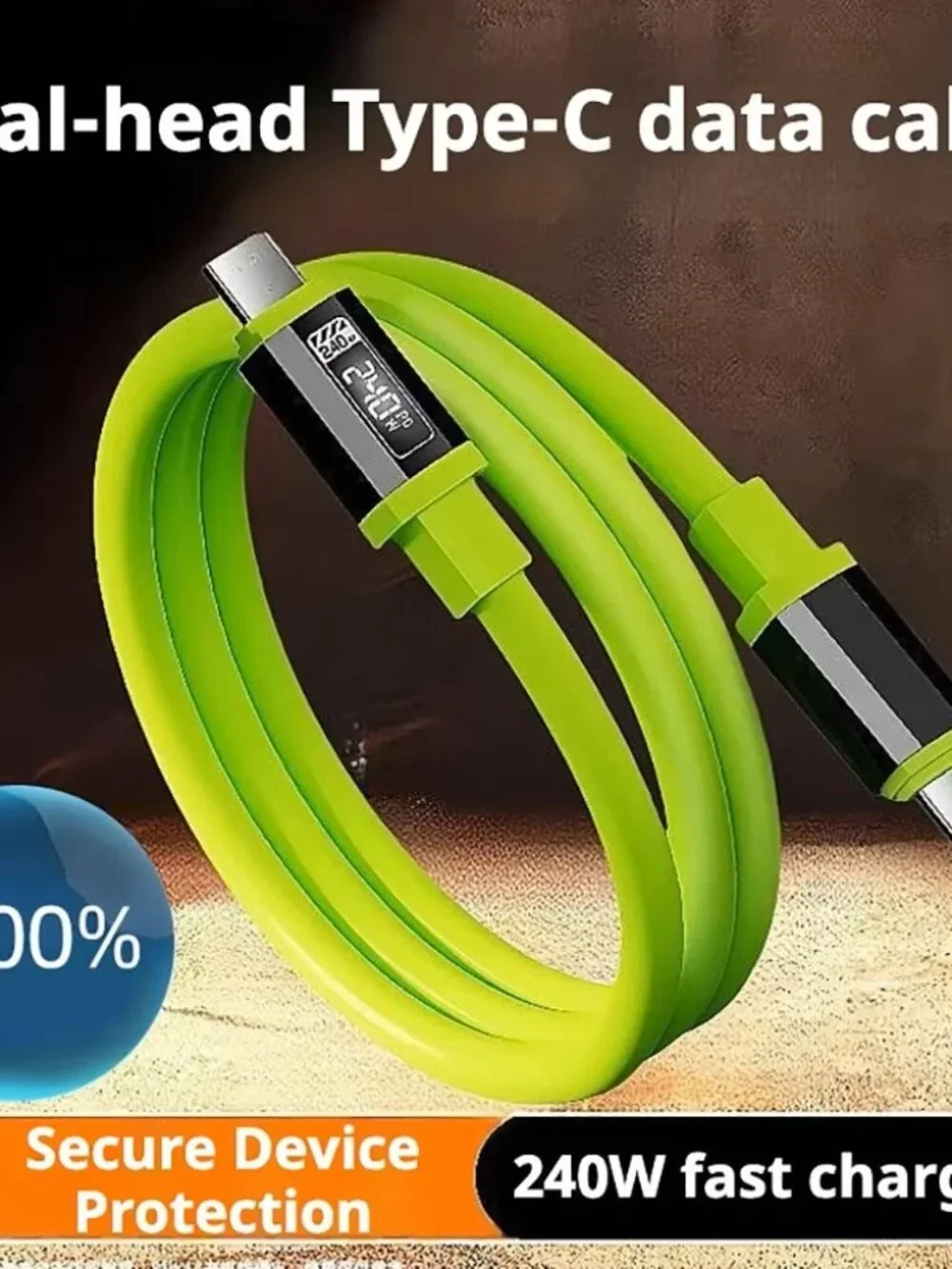 240W USB Type C Fast Charge Cable USB To USB-C Data Cable Type C Super Fast